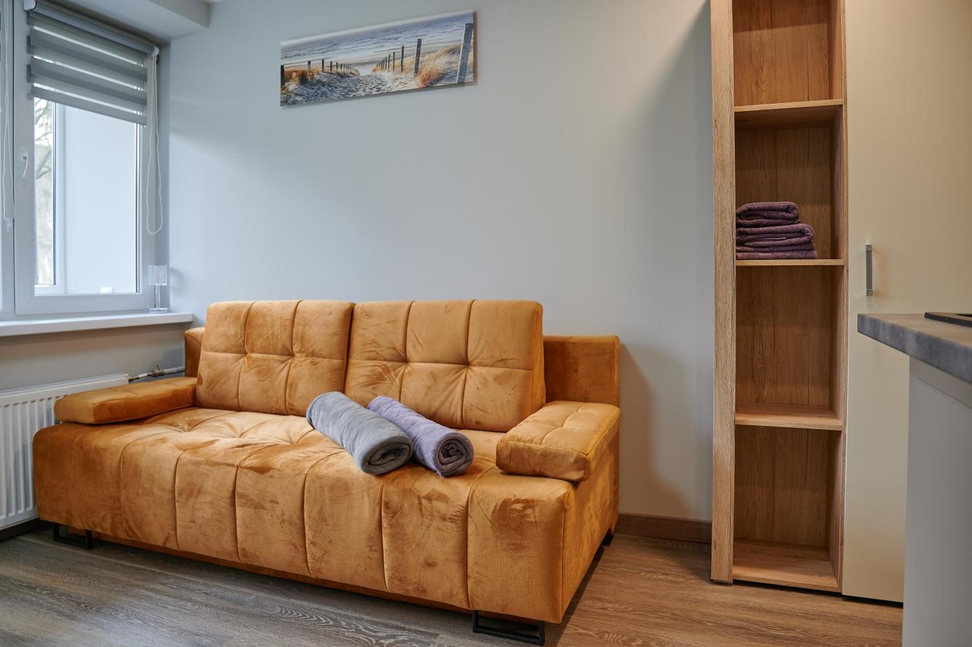 Studio Cozy Visit, Balcony, 24H Self Check-In, First Floor, Great Location 考纳斯 外观 照片